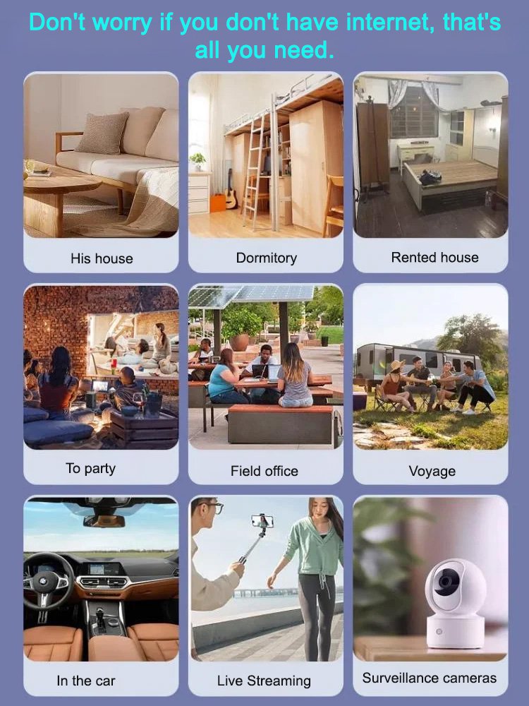 High-speed portable WIFI