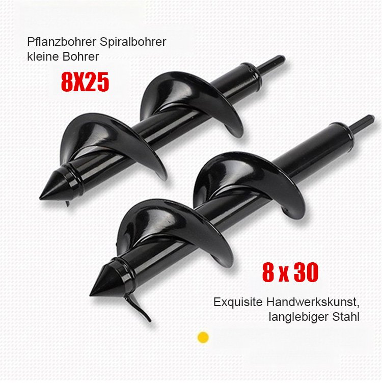 Schneckenbohrer leicht zu reinigen und zu warten