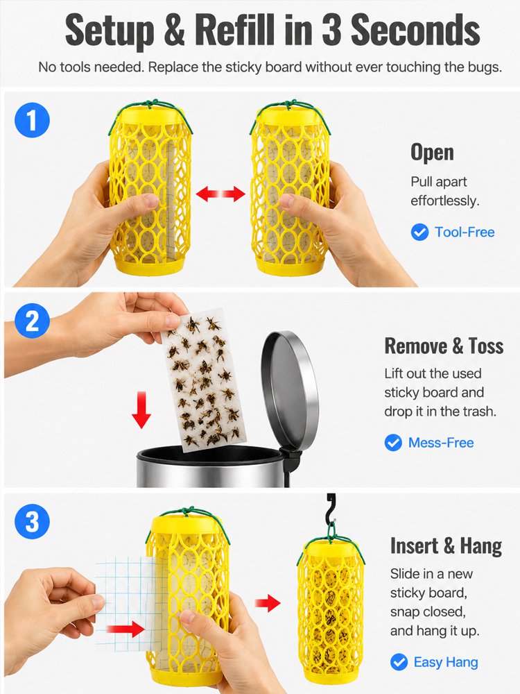 Outdoor Hanging Insect Bee Trap
