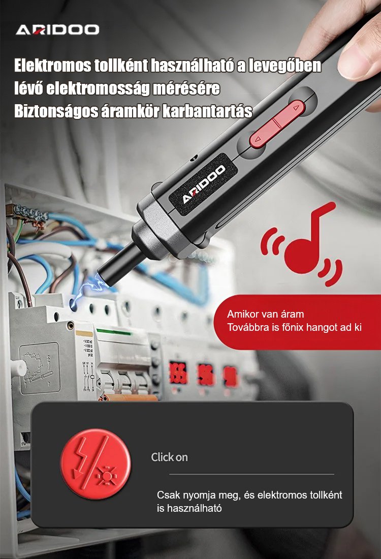 Többfunkciós és erős elektromos csavarhúzó