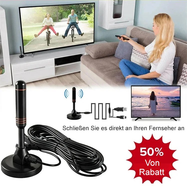 HD-Digital-TV-Signalempfänger für den Innenbereich