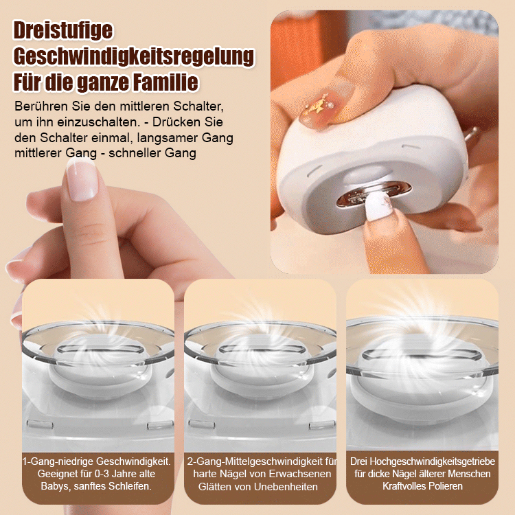 Elektrischer Nagellackentferner