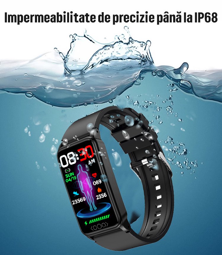 Brățară inteligentă pentru acid uric, lipide sanguine, glucoză, ritm cardiac