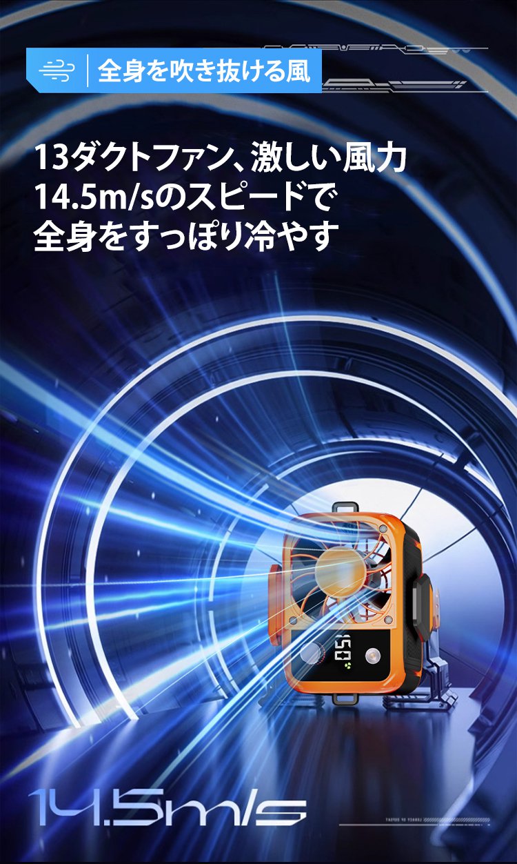 軽量コンパクトなアウトドア腰掛けファンの外観