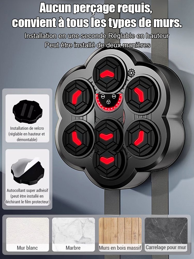 Cible de boxe Bluetooth intelligente