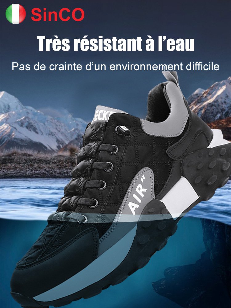 Chaussures antidérapantes surélevées