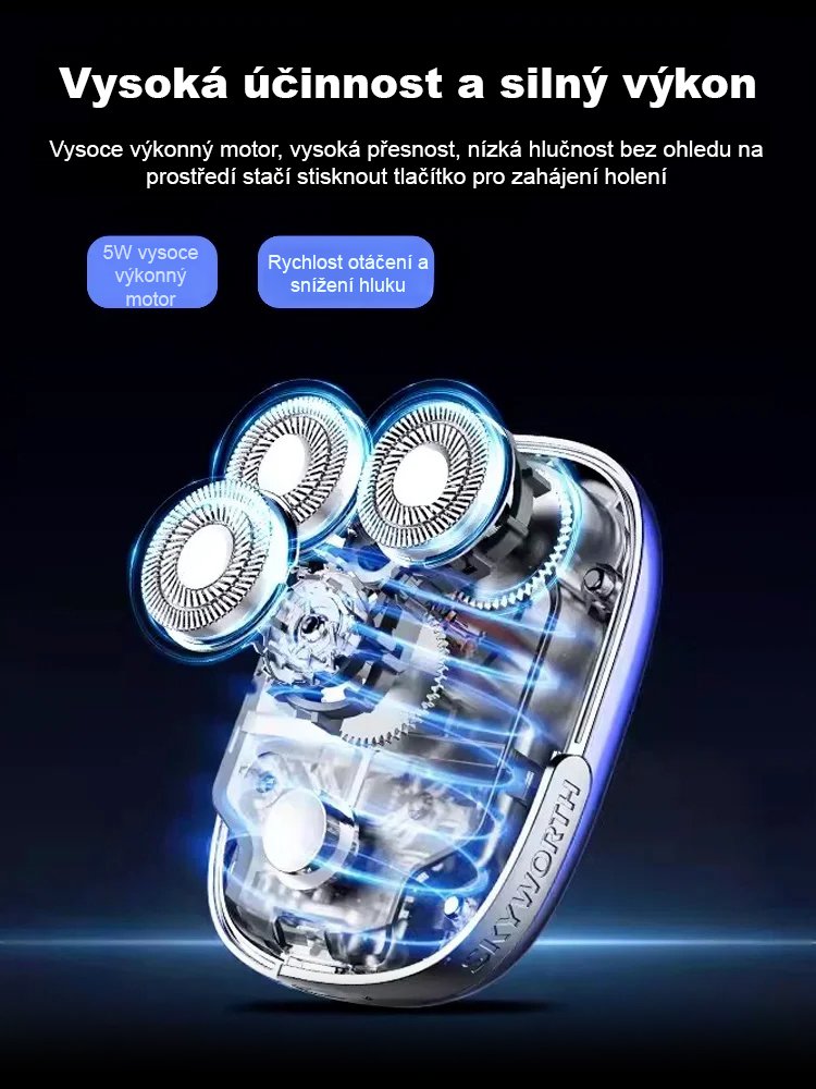 Chytrý holicí strojekChytrý holicí strojek