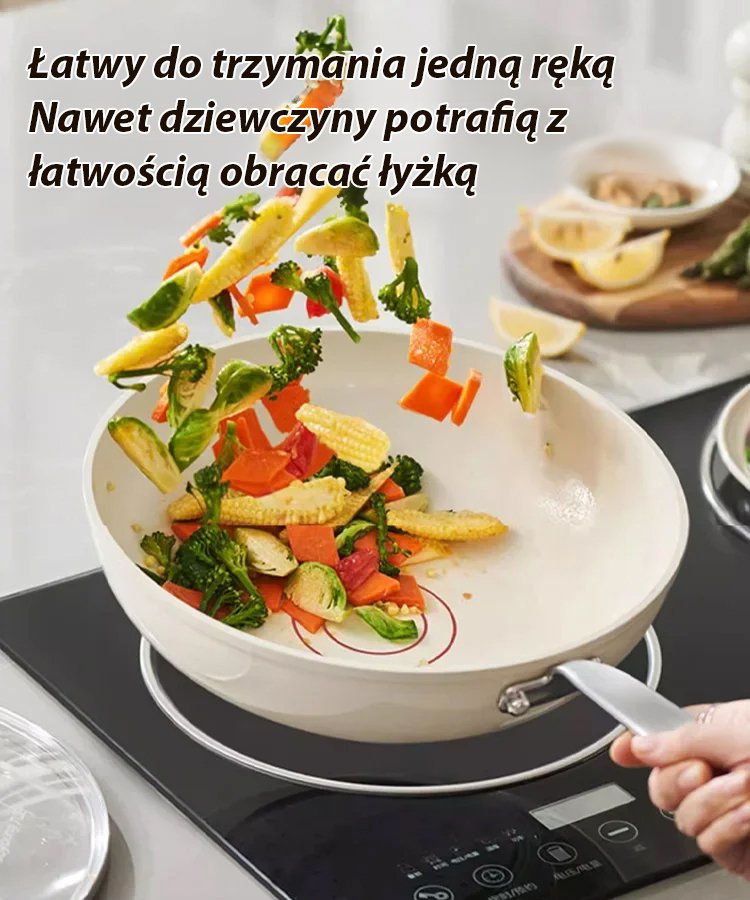 Ceramiczna patelnia nieprzywierająca