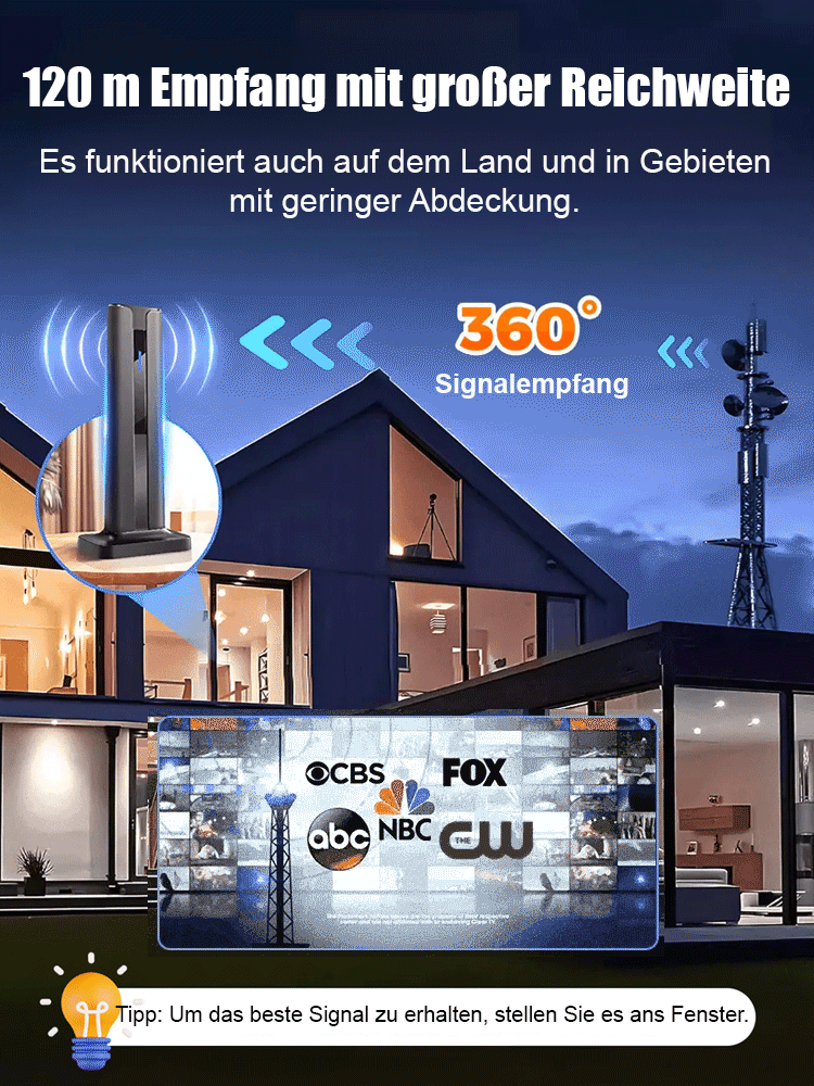 Innenraum HD Digitale TV Antenne