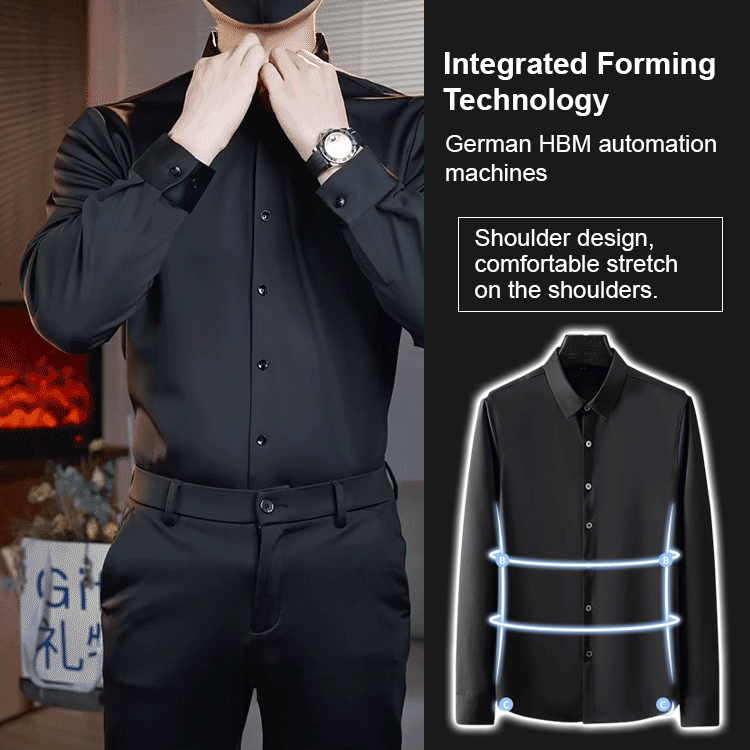 Breathable and comfortable skin-friendly men's shirt