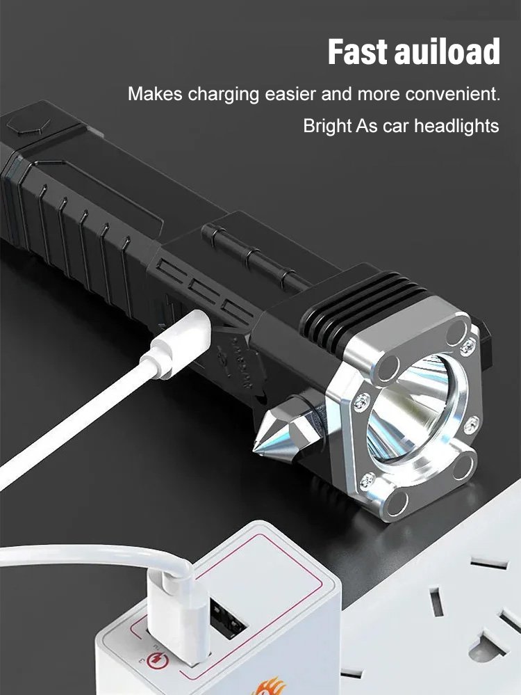 COB multifunctional flashlight