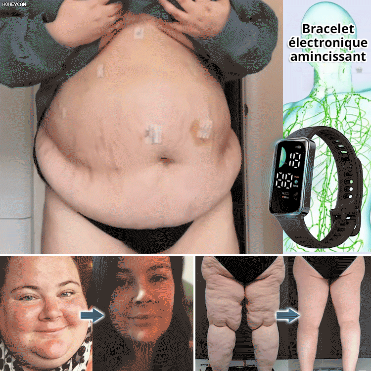 Bracelet électronique minceur à ultrasons