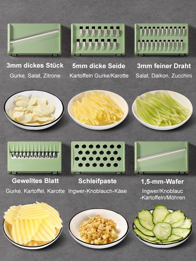 Multifunktionaler Gemüseschredder