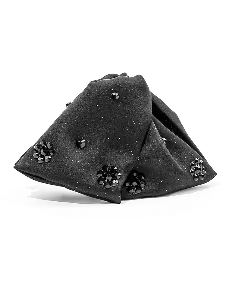 리본 새틴 헤어핀