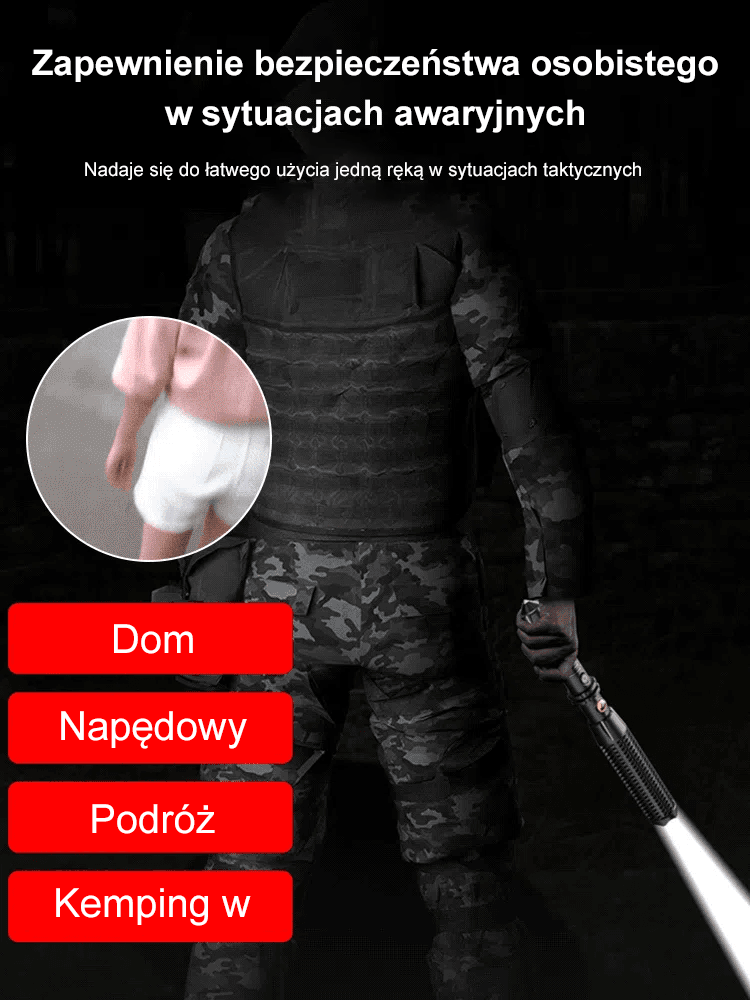 Latarka wielofunkcyjna