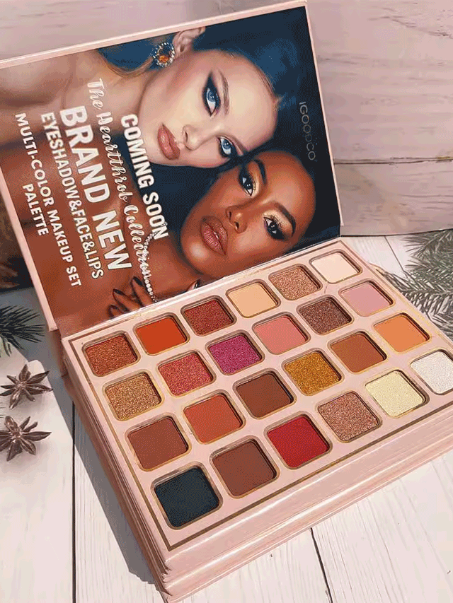 78-color 5-layer book makeup palette