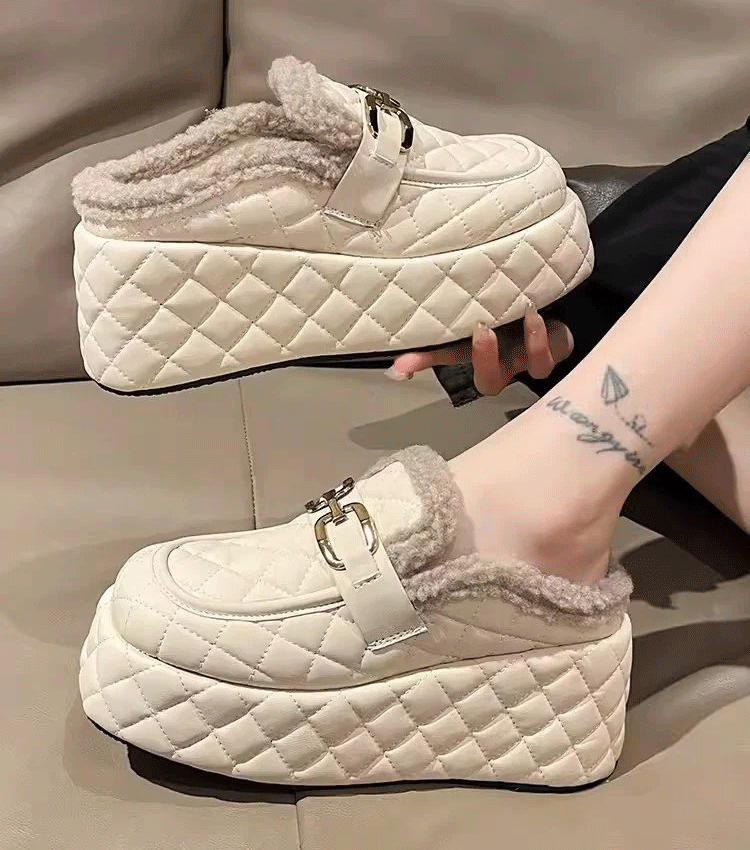 키높이 기모 면화