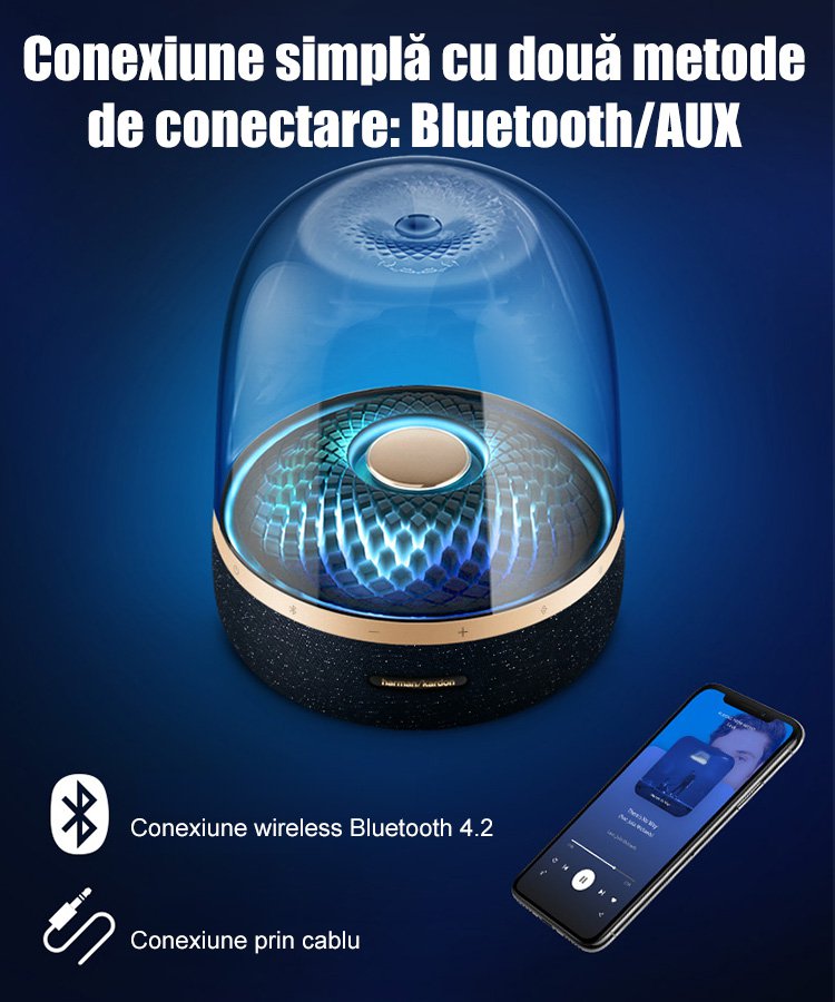 Noul geam dazzle color light bluetooth stereo