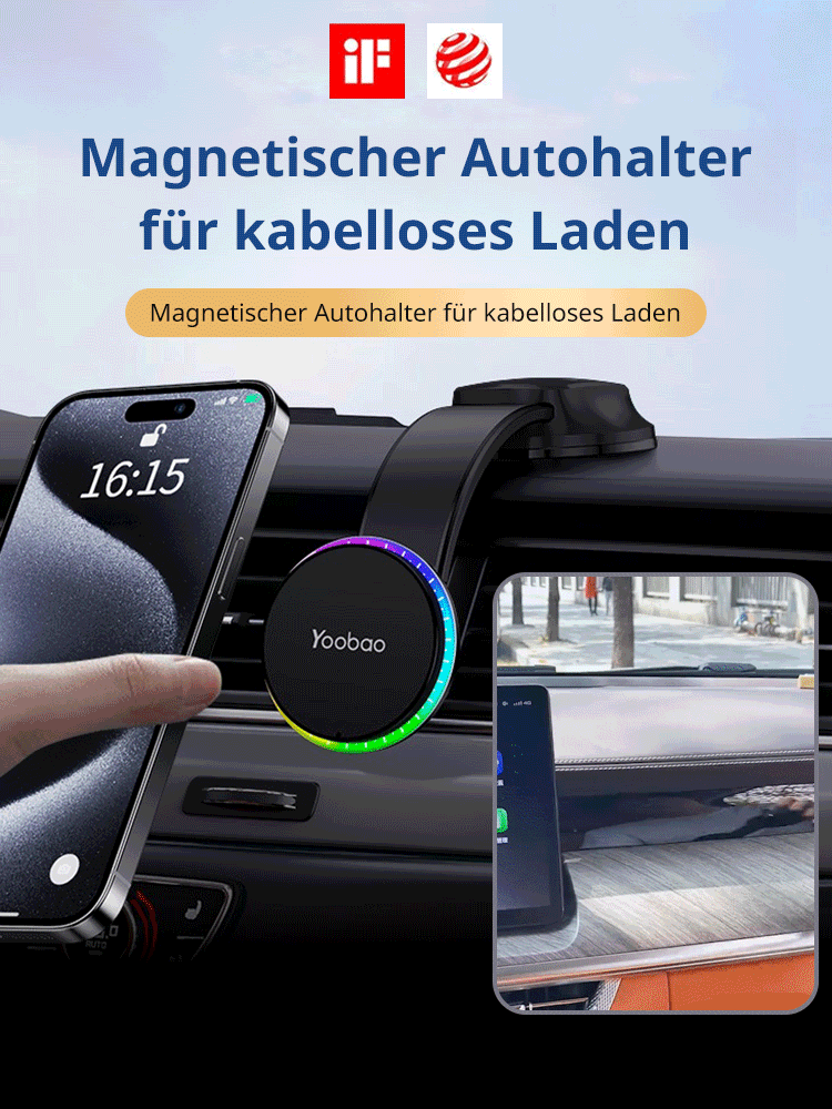 Streamlight magnetische Autohalterung mit Saugnapfbasis