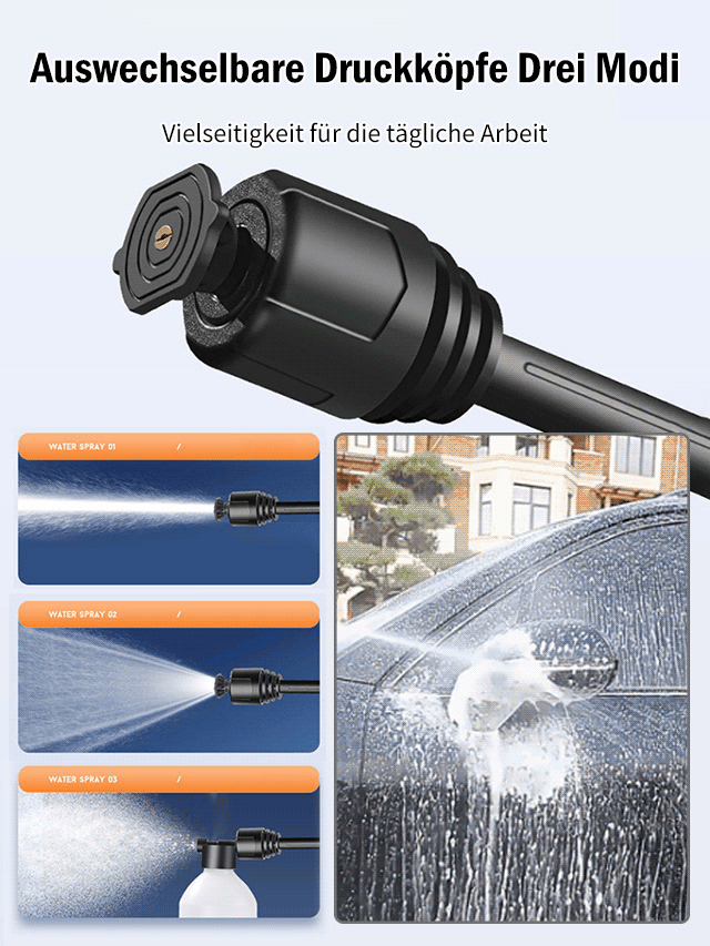 Multifunktionale Autowaschanlage