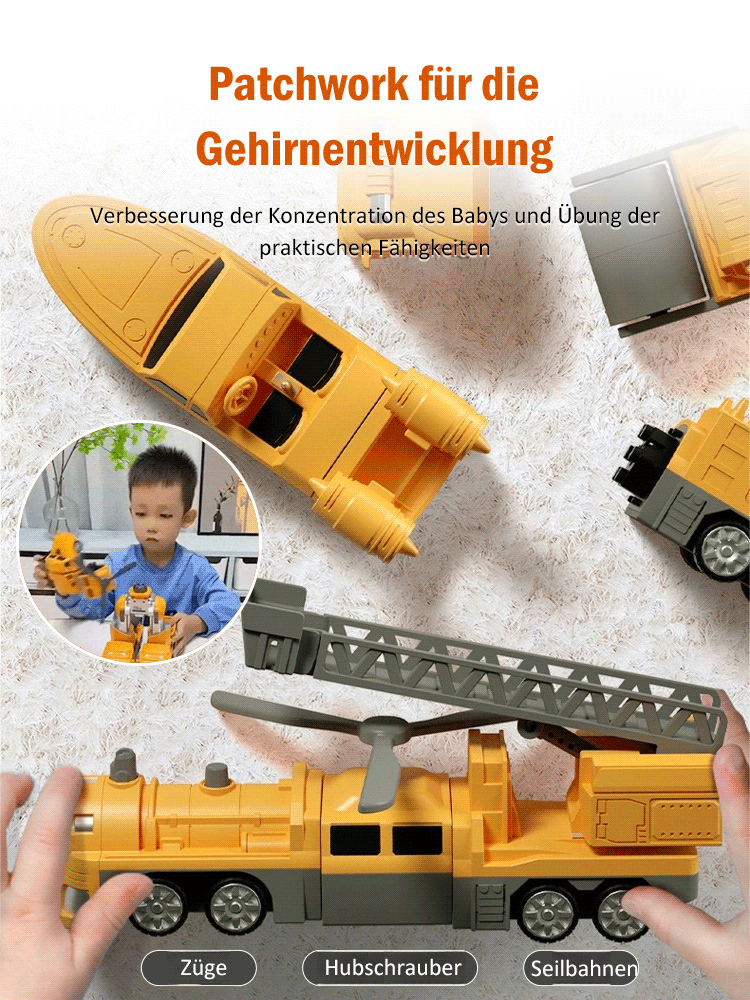 Variable magnetische Technik Auto montiert Spielzeug