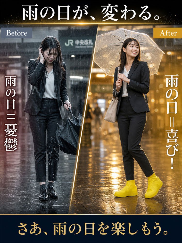 防水携帯可耐久ラテックス 靴カバー
