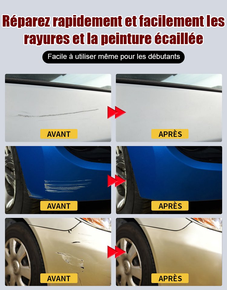 【Produits populaires recommandés】Spray spécial pour réparer les rayures de voiture