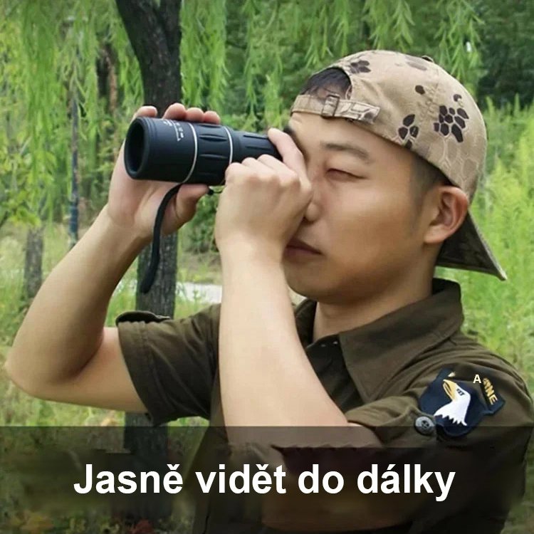 Monokulární dalekohled s vysokým rozlišením a nočním viděním