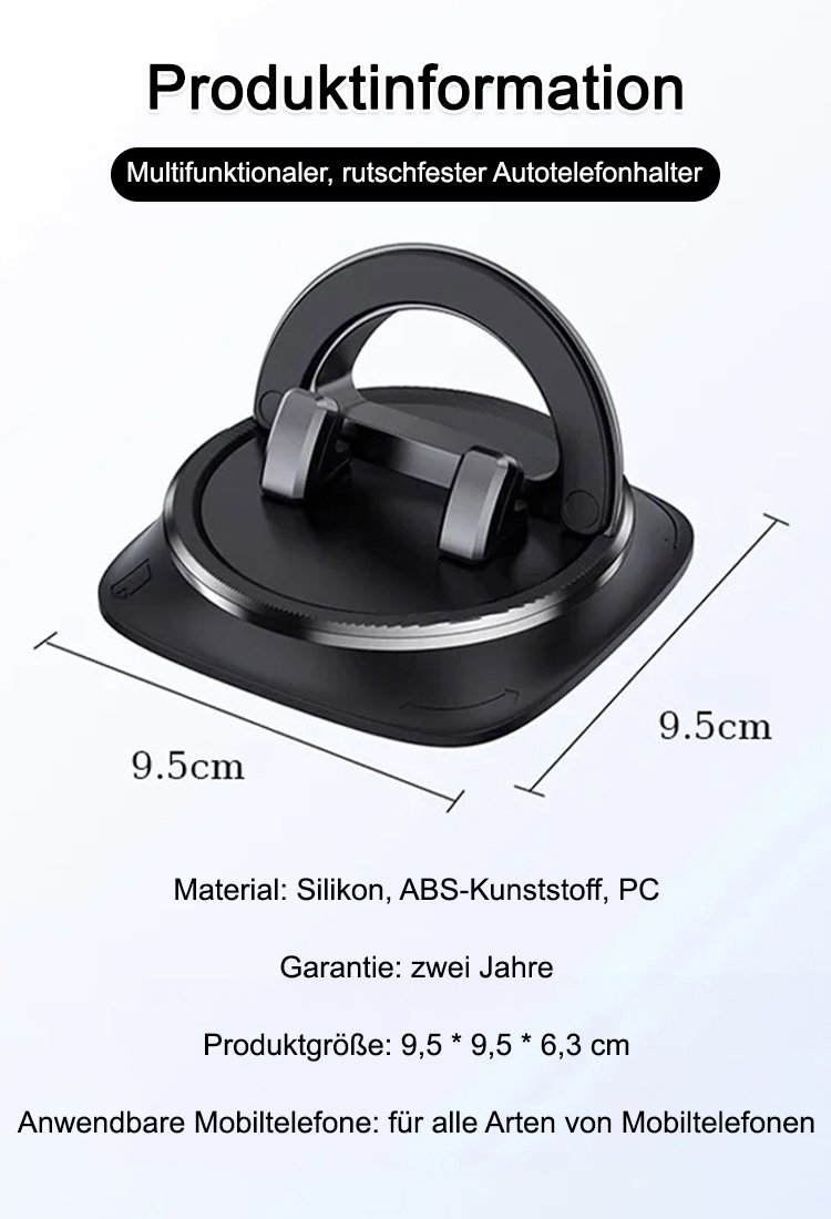 [Verbesserter Anti-Shake] Autotelefonhalter