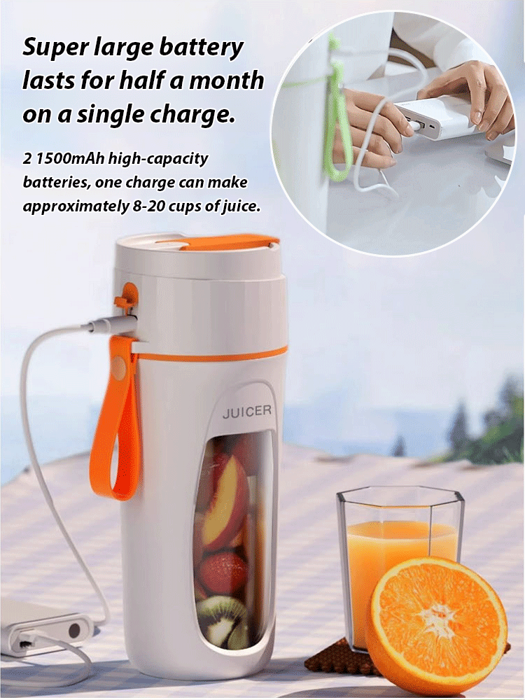 Portable Ten-Blade Wireless Juicer Cup