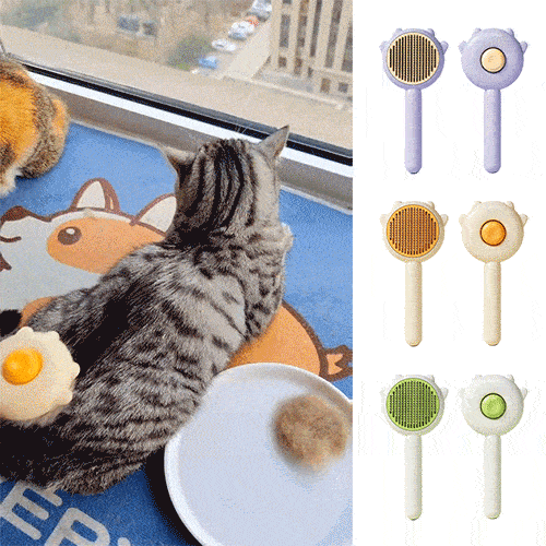 Pet cat and dog shed hair removal comb