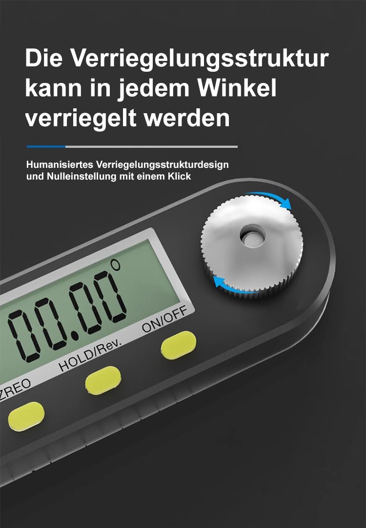 Digitales Winkelmessgerät für präzises Arbeiten