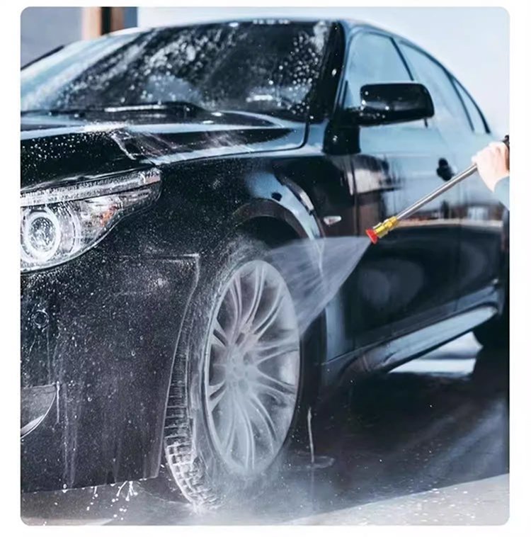 Home Tragbare, wiederaufladbare Hochdruck-Autowaschanlage