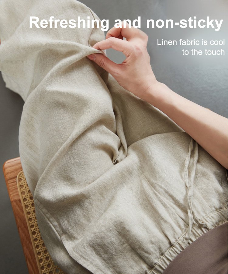 Summer Cotton Breathable Linen Pants