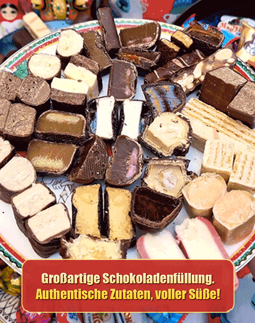 Russische Importierte Gemischte Schokoladenbonbons