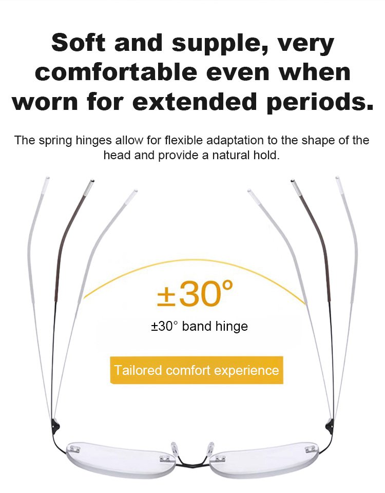 Anti-blue light auto-zoom reading glasses