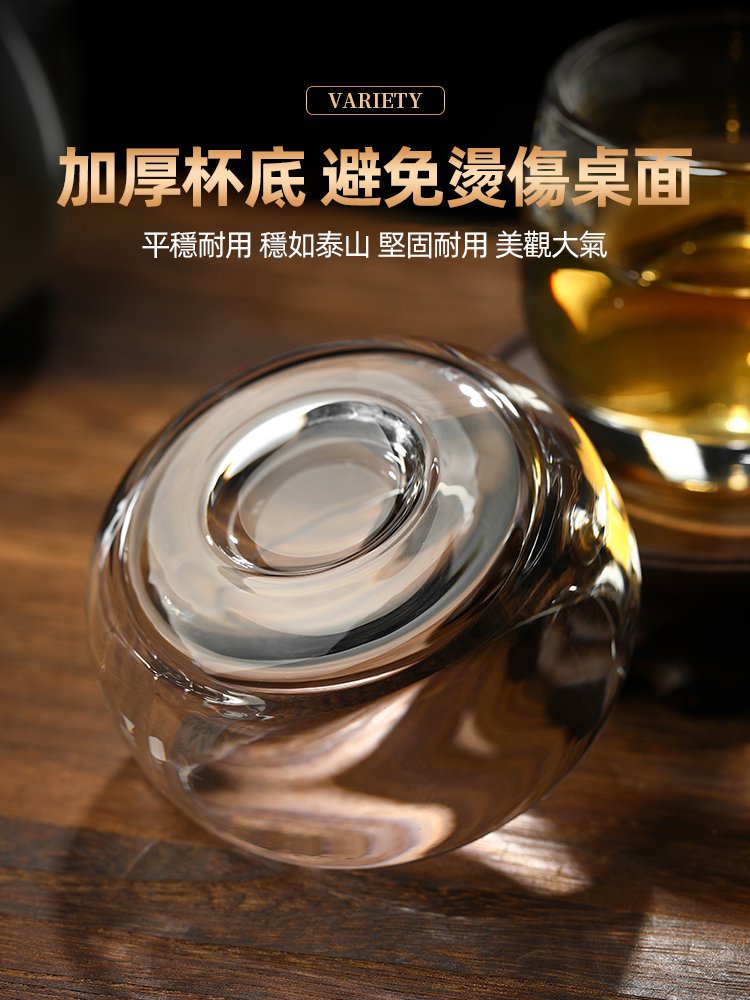 加厚無鉛高檔水晶扳指杯