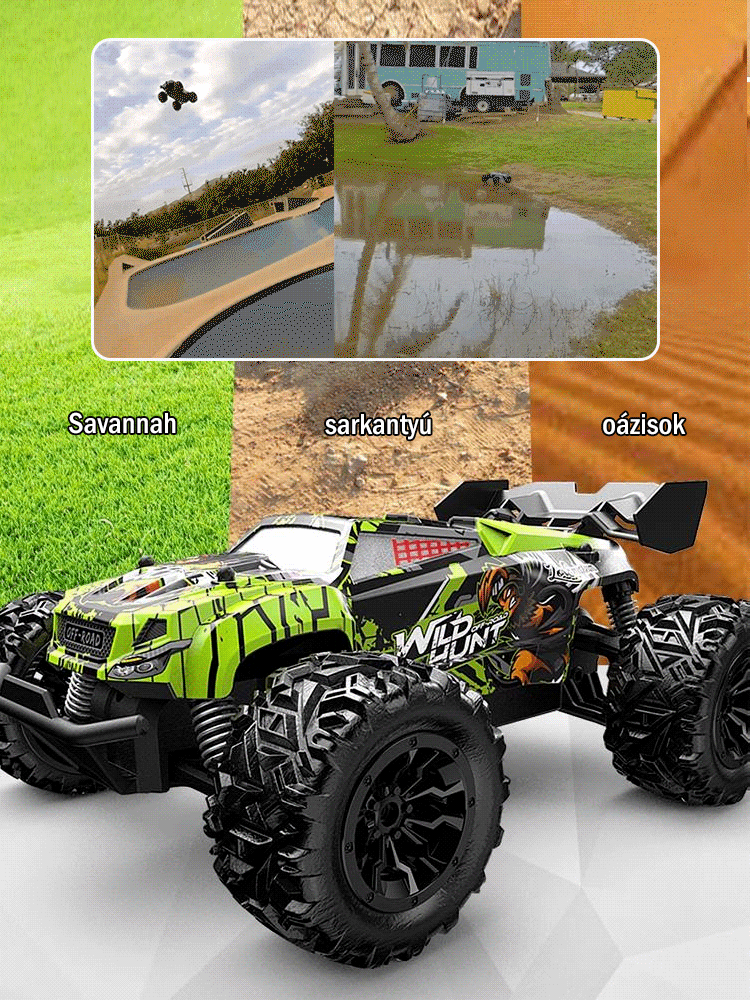 Távirányítású szakmai RC-autó gyermekjáték