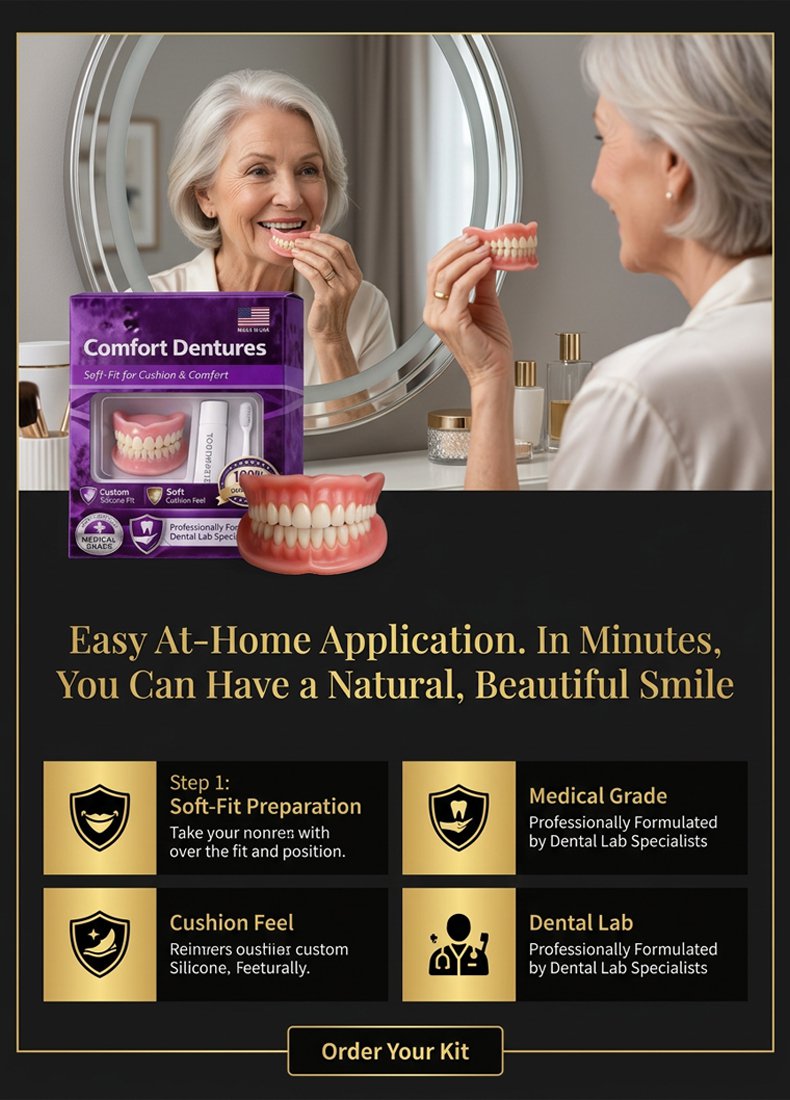 Confident Smile Full Mouth Denture Set
