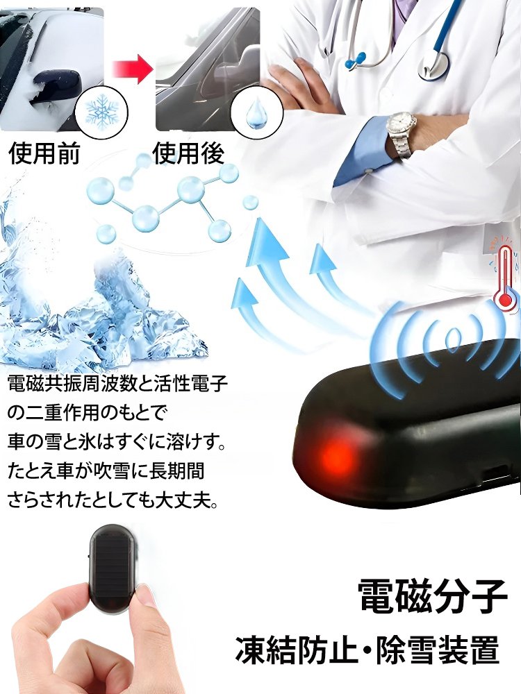 [楽天での累計販売数が100万台を超え]凍結防止メーター