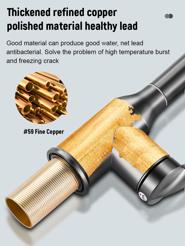 [Universal Swivel] 4-Speed Flying Saucer Faucet