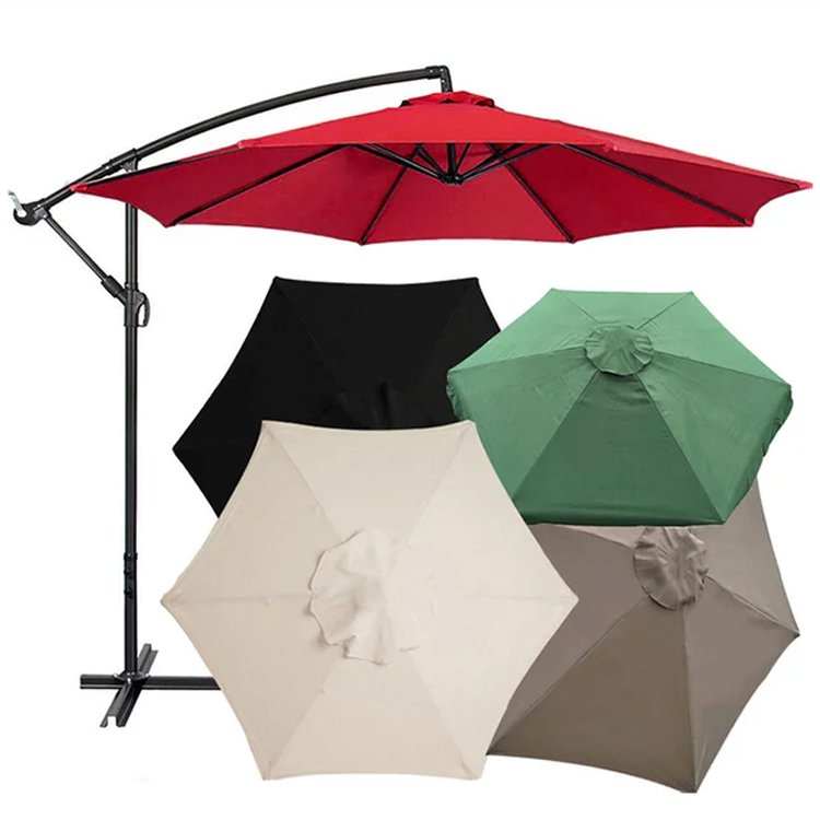Outdoor garden sunshade waterproof umbrella cloth