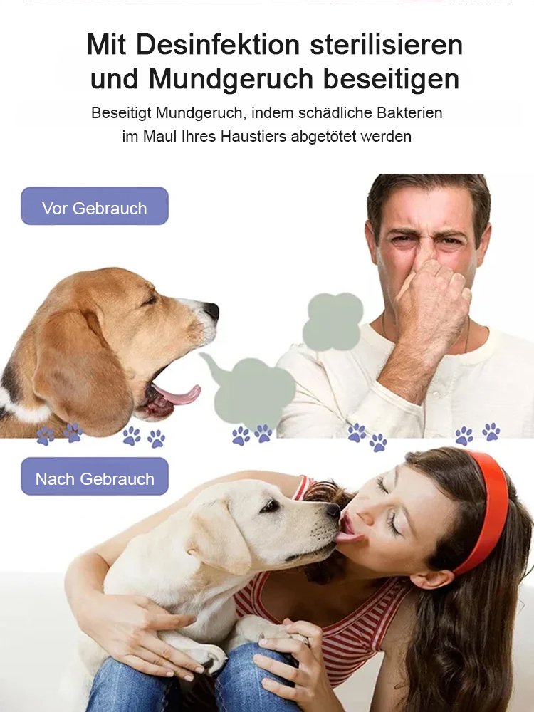 Zahnpflegespray für Hunde und Katzen