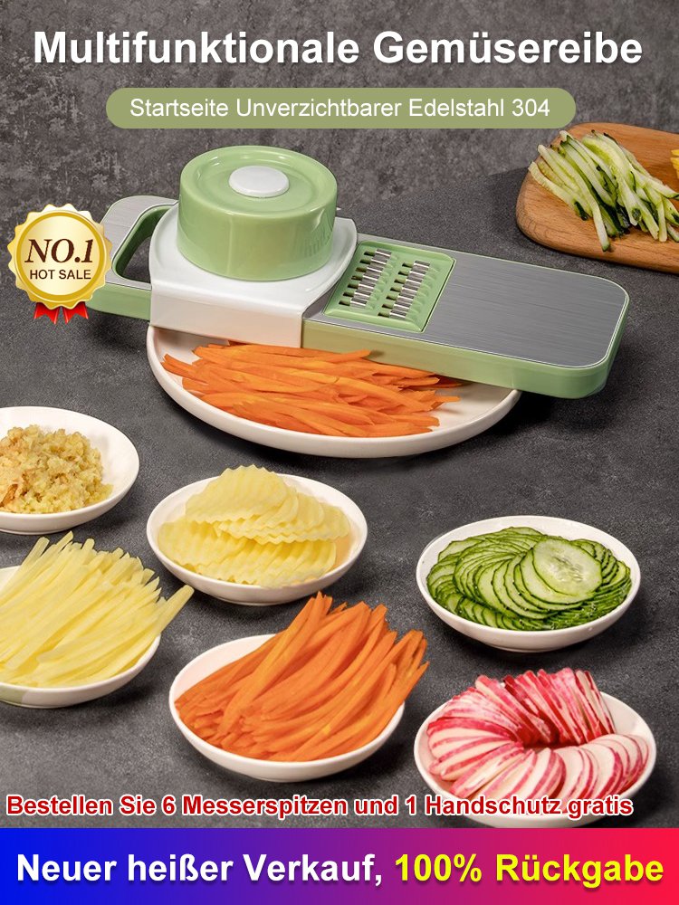 Multifunktionaler Gemüseschredder