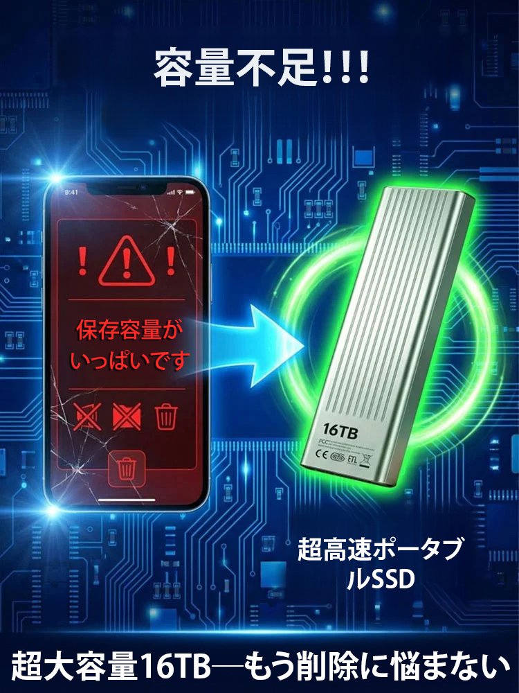 超高速ポータブルSSD