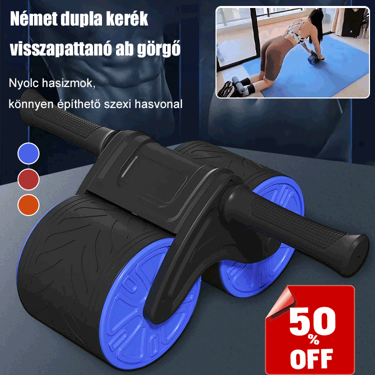 Automatic visszapattanó köldökkerék (mobiltelefont is elhelyezhet)