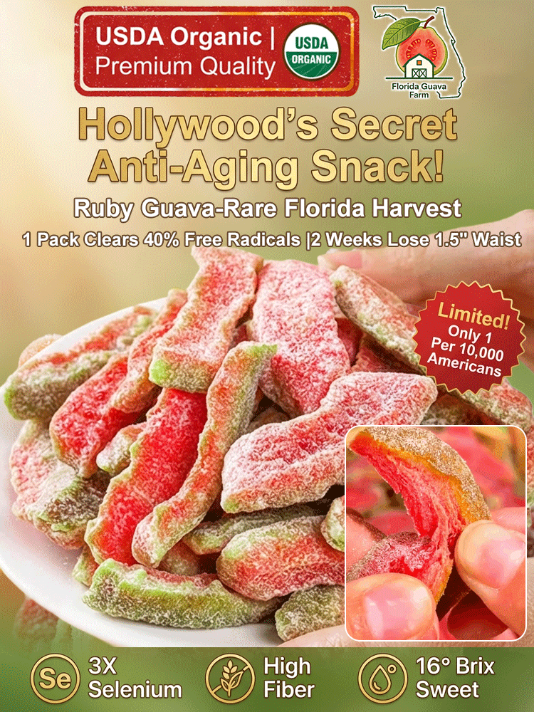 Seedless Red Guava Preserved Fruit