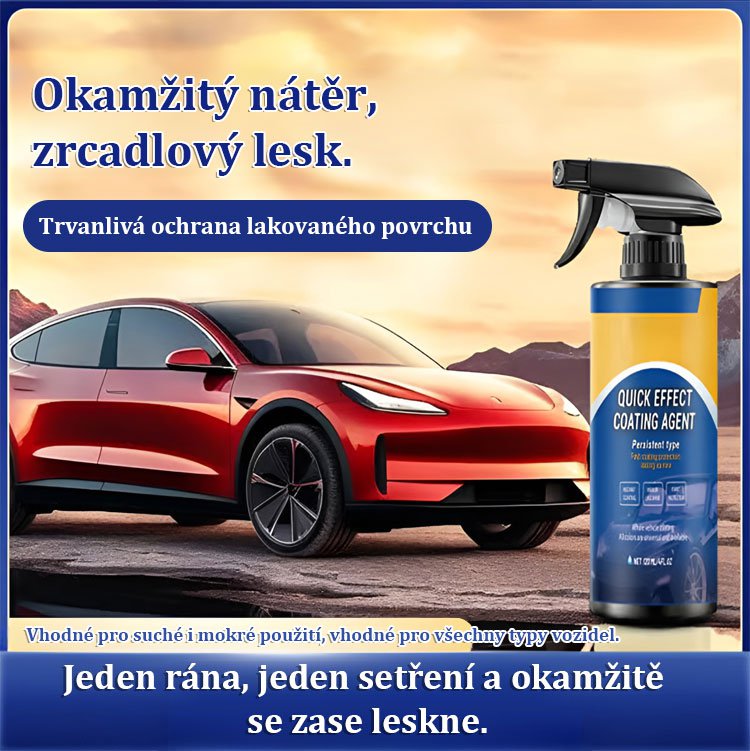 【5% sleva na poslední den】 Car Rapid Coating Spray
