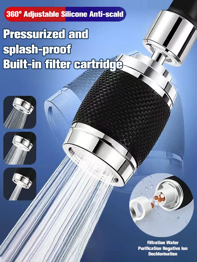 360-Degree Rotating Faucet with Filter