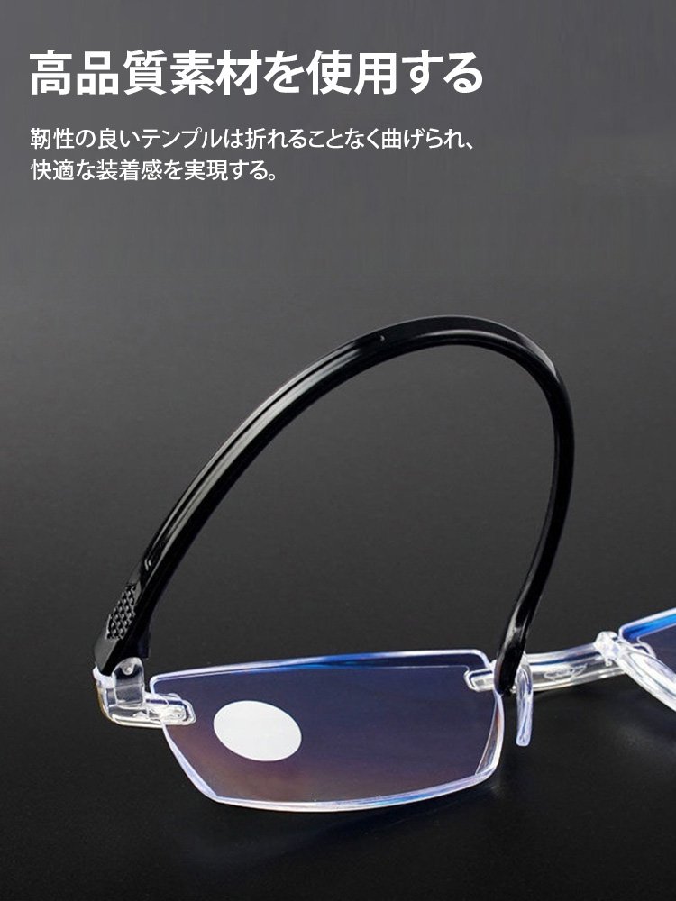 1つ買うと1つ無料でプレゼント 累進多焦点遠近両用老眼鏡